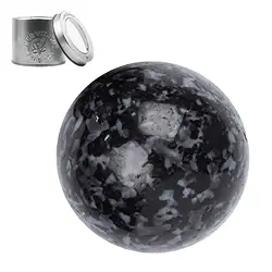 0535601040 Sphere Gabbro (Mystic Merlinite), 4,0cm | wholesaler gems & healing stones