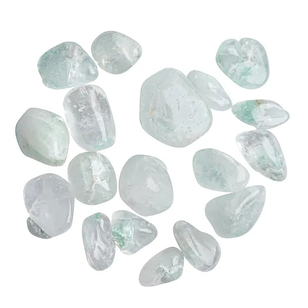Tumbled Stones with Fuchsite (100 g/PU) | wholesaler gems & healing stones