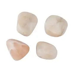 0537027100 Trommelsteine Stilbit (rosa), 3,0 - 4,0cm (100g/VE) | Marco Schreier