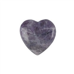0537420401 Heart, Fluorite (violet), 4,0cm | wholesaler gems, healing stones & jewelry