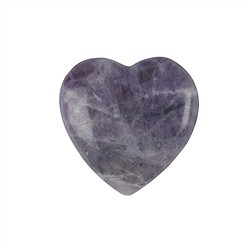 0537420501 Heart, Fluorite (violet), 5.0cm | wholesaler gems, healing stones & jewelry