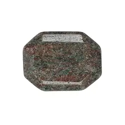 0538006003 Flatstone eckig Granat-Pyroxenit | Großhändler Edelsteine, Heilsteine & Schmuck