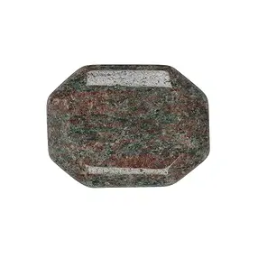 Flatstone Granat-Pyroxenit, 3,8 x 3,0cm | GH Edelsteine, Heilsteine & Schmuck
