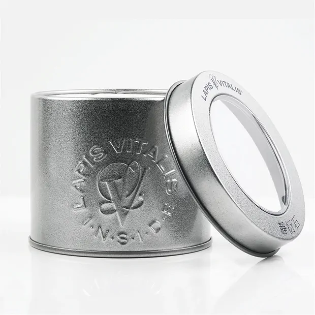 Massage-Kugel Schungit (stab.), 4,0cm, in Geschenkdose | Marco Schreier