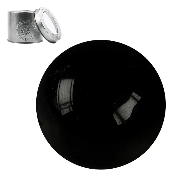 Sfera da massaggio in Shungite (pugnalata), 4,0 cm, in confezione regalo | Marco Schreier
