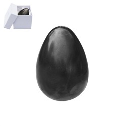 0543202024 Uovo di Shungite, 6,0 cm, in confezione regalo | Marco Schreier