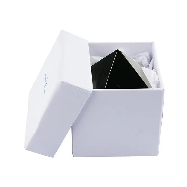Pyramide Shungite (stab.), 06cm, dans une boîte cadeau | Marco Schreier