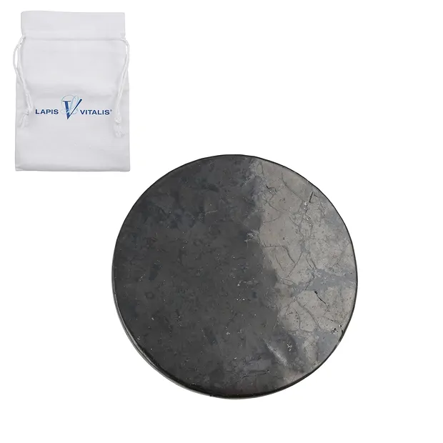 Slabs of Shungite, 07cm, with insert and bag | wholesaler gems & healing stones