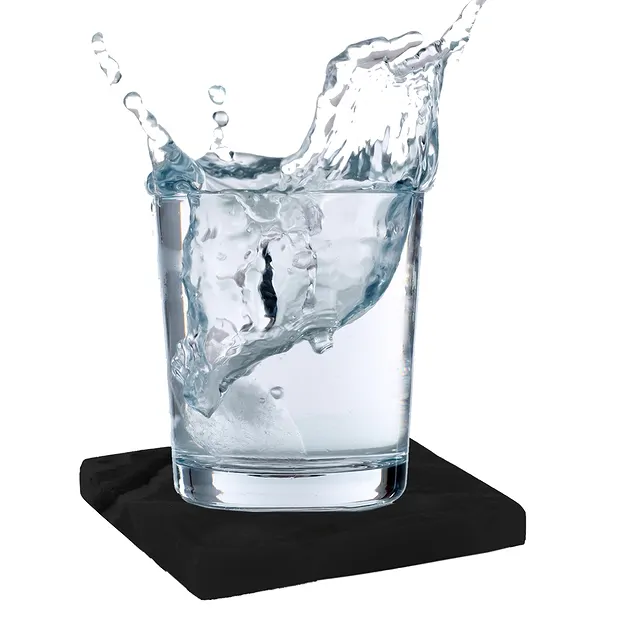 Plaque Shungite, 10 x 10cm, en boîte cadeau | Marco Schreier