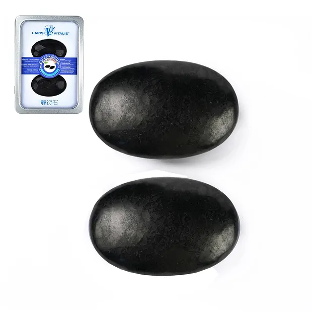 Zenstones Shungite (stab.), 6,0 x 4,0cm | grossista gemme e pietre curative