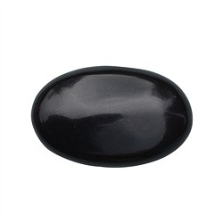 0543223001 Lente de piedra Shungita   | piedras preciosas, piedras curativas y joyería