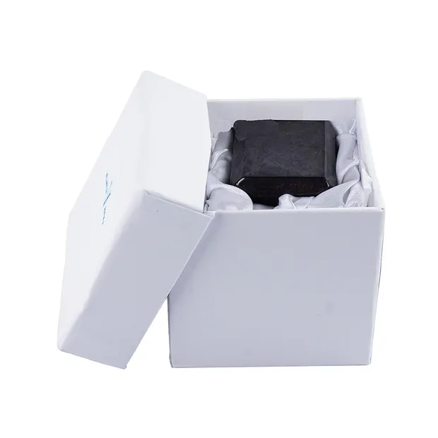 Shungite cube (stab.), 03cm, in gift box | wholesaler gems & healing stones