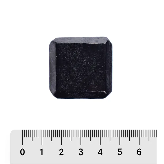 Shungite cube (stab.), 03cm, in gift box | wholesaler gems & healing stones