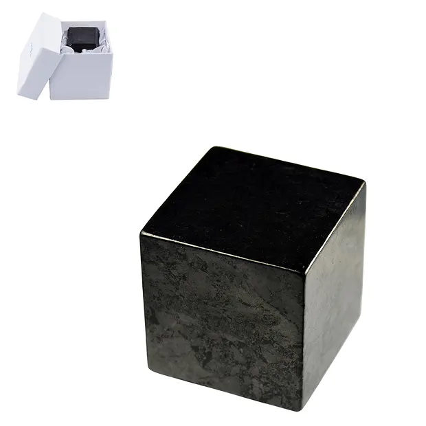 Cubetto di Shungite (a forma di bastoncino), 03 cm, confezione regalo | Marco Schreier
