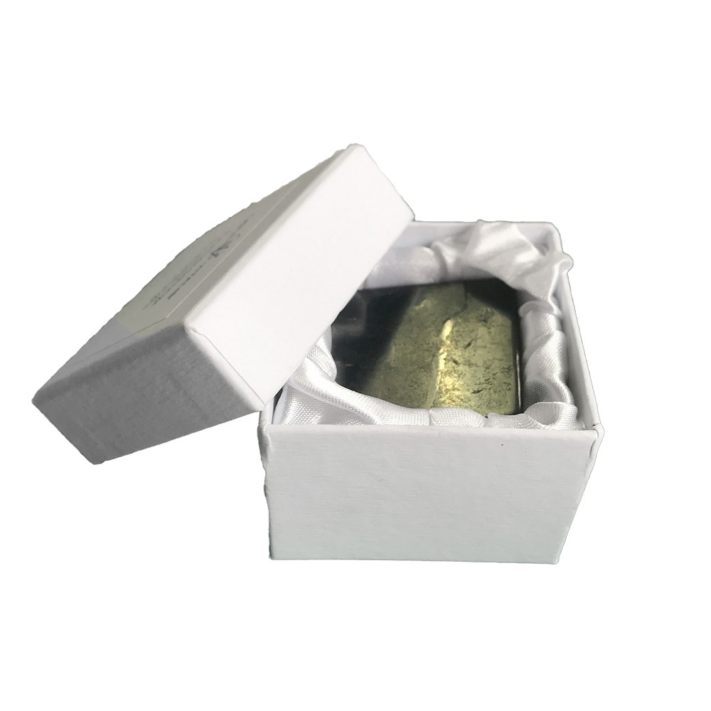 Würfel Schungit (stab.), 05cm, in Geschenkschachtel | Marco Schreier