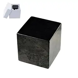 0543252012 Cube Shungite (stab.), 04cm, dans une boîte cadeau | Marco Schreier