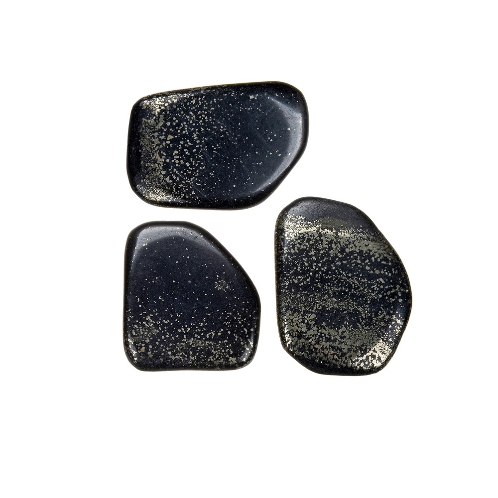 Corner Stones Pyrite in slate (100g/ PU) | wholesaler gems & healing stones
