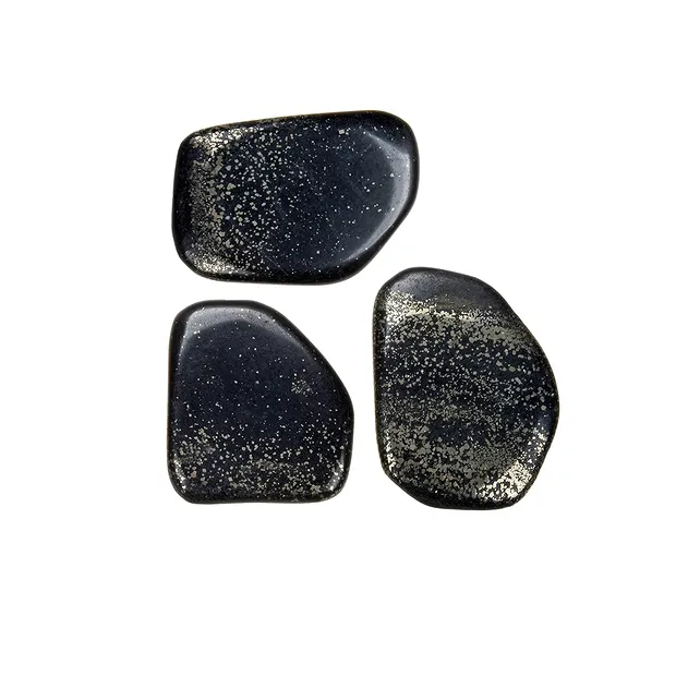 Corner Stones Pyrite in slate (100g/ PU) | wholesaler gems & healing stones