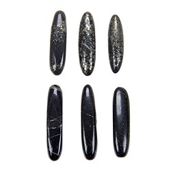 0546127500 Pencil stones Pyrite in slate (100g/PU) | wholesaler gems & healing stones