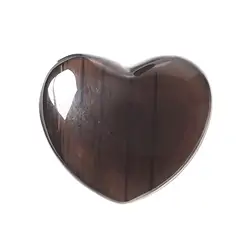 0548620060 Heart flat, Obsidian (Midnight Lace Obsidian), 4,0 - 4,5cm | Marco Schreier