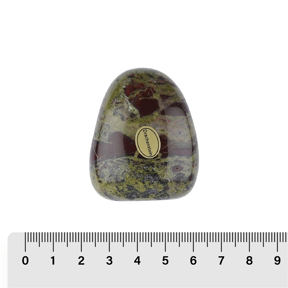 Trommelsteine Epidot-Quarzit (Drachenstein), 5,0 - 6,0cm (24 St./VE) | Marco Schreier