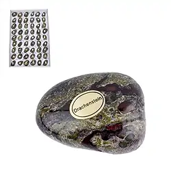 0549353054 Tumbled Stones Epidote Quartzite (Dragonstone), 3.5 - 4.0cm (54 pcs./ PU) | Marco Schreier