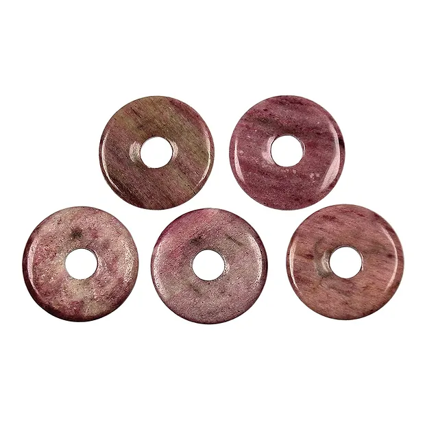 Herz bauchig, Piemontitquarz, 4,5cm | Schreier Edelsteine, Heilsteine & Schmuck