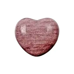 0549520451 Bulbous heart, piedmontite quartz, 4.5 cm | wholesaler gems & healing stones