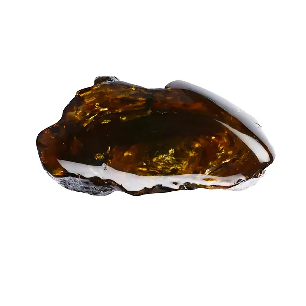 One side polished piece Amber (Indonesia) 07 - 09cm | Marco Schreier