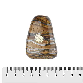 Trommelsteine Tigeraugen-Jaspis, 5,0 - 6,0cm (24 St./VE) | Marco Schreier