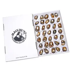 Tumbled Stones Tiger's Eye Jasper, 4,0 - 5,0cm (35 pcs./ PU) | Marco Schreier