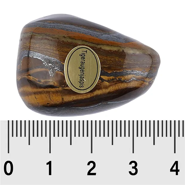 Piedras rodadas Ojo de tigre, 4.0 - 4.3cm (54 unid./VE) | Marco Schreier