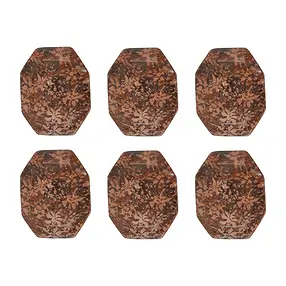 Pierre d'appui rhyolite étoilée "Jaspe étoile", 3,7 x 3,0cm (6 pcs/UC) | Marco Schreier