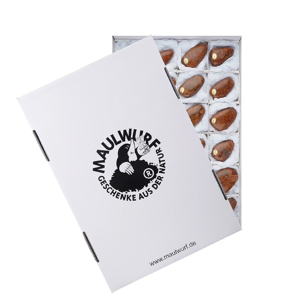 Tumbled stones star rhyolite (star jasper), 5.0 - 6.5 cm (24 pcs./ PU) | Marco Schreier