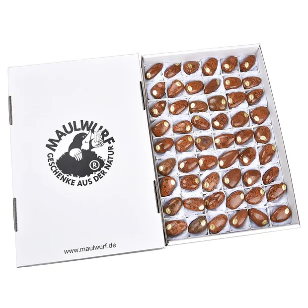 Tumbled stones star rhyolite (star jasper), 3.5 - 4.0 cm (54 pcs./ PU) | Marco Schreier