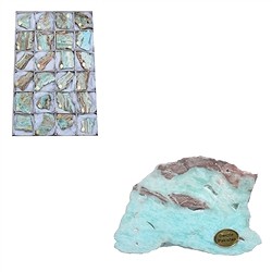 0555302124 Placas de calcita (calcita caribeña), 4,5 - 7,0cm (24 uds./VE) | Marco Schreier