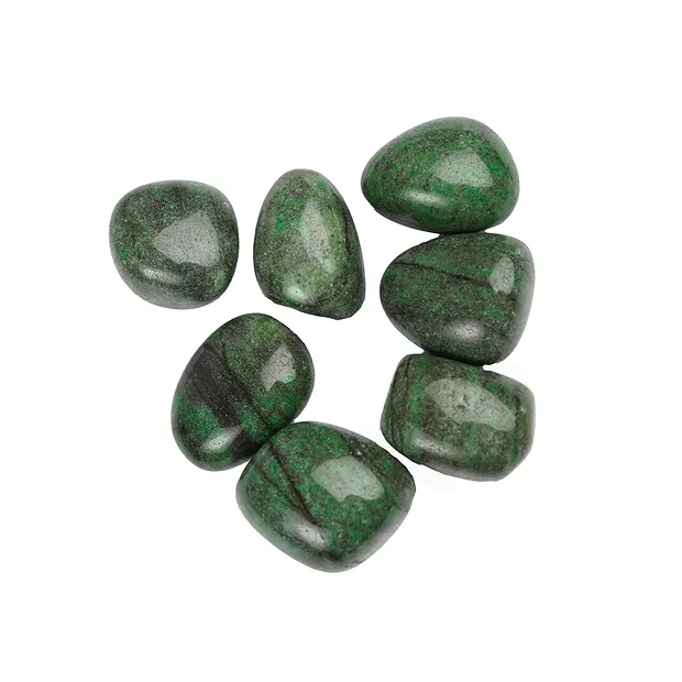Tumbled Stone Gneiss (green), mixed sizes (100g/ PU) | Marco Schreier