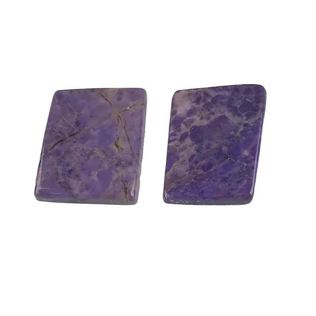 Corner Stones, Jade (violet), 13 - 16g | Schreier gems, healing stones & jewelry