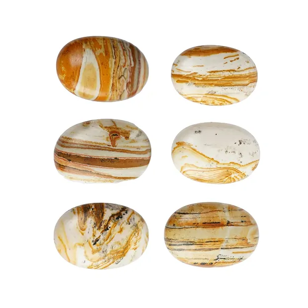 Small Palmstone Evening Red Rhyolite | wholesaler gems, healing stones & jewelry