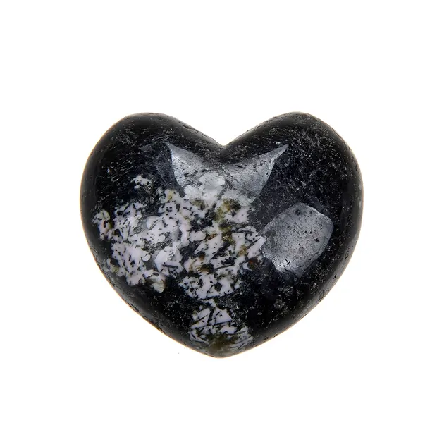 Corazón abombado, Piedra Khyber, 4,5 cm | Marco Schreier