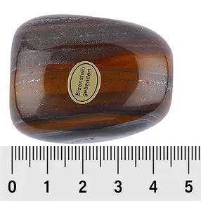 Tumbled Stone Iron Stone banded, 4,7 - 5,7cm (35 pcs./ PU) | Marco Schreier