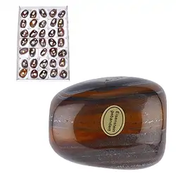 0562053035 Trommelsteine Eisenstein gebändert, 4,7 - 5,7cm (35 St./VE) | Marco Schreier
