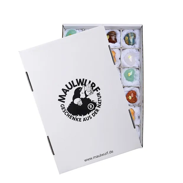 Hearts calcite colorful, 4,5 x 4,0cm (24 pcs./ PU) | Marco Schreier