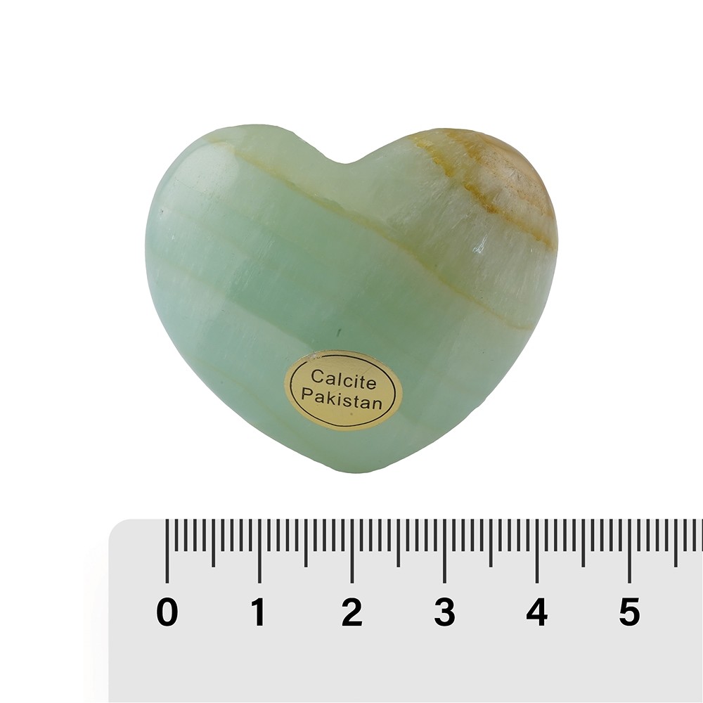 Hearts calcite colorful, 4,5 x 4,0cm (12 pcs./ PU) | Marco Schreier