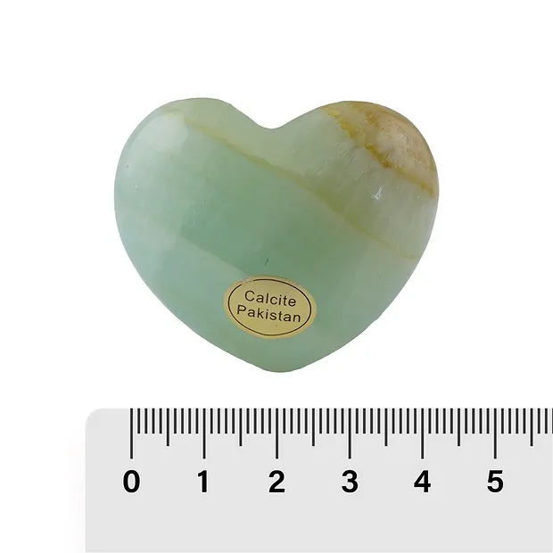 Corazones de calcita de color, 4,5 x 4,0cm (12 unid./VE) | Marco Schreier