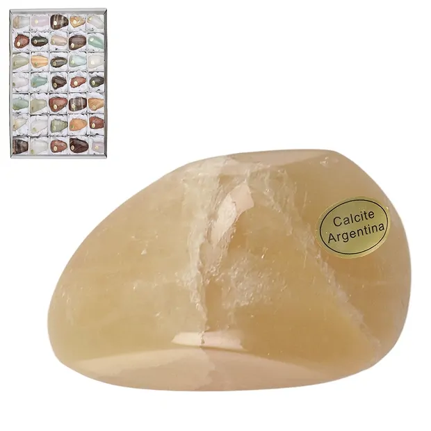 Tumbled Stones Calcite (mixed), 3,5 - 5,0cm (35 pcs./ PU) | Marco Schreier