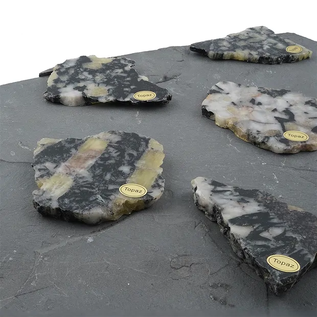 Slabs Topaz (yellow) (Pyknit), 4.5 - 6.0cm (24 pcs./ PU) | Marco Schreier