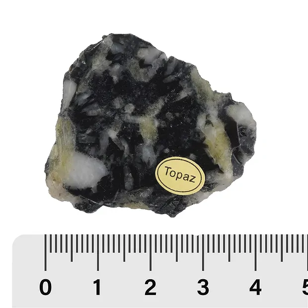 Platten Topas gelb (Pyknit), 3,5 - 5,0cm (35 St./VE) | Marco Schreier