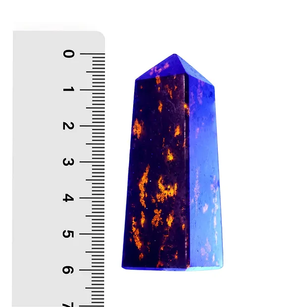 Obelisco Yooperlite, 6 cm | Ingrosso Schreier; gemme, pietre curative e gioielli