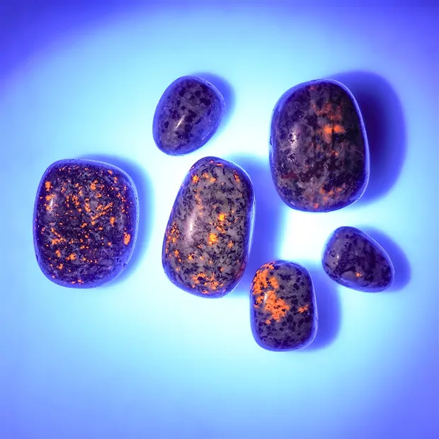 Trommelsteine Yooperlith, 2,2 - 3,2cm (100g/VE) | Marco Schreier